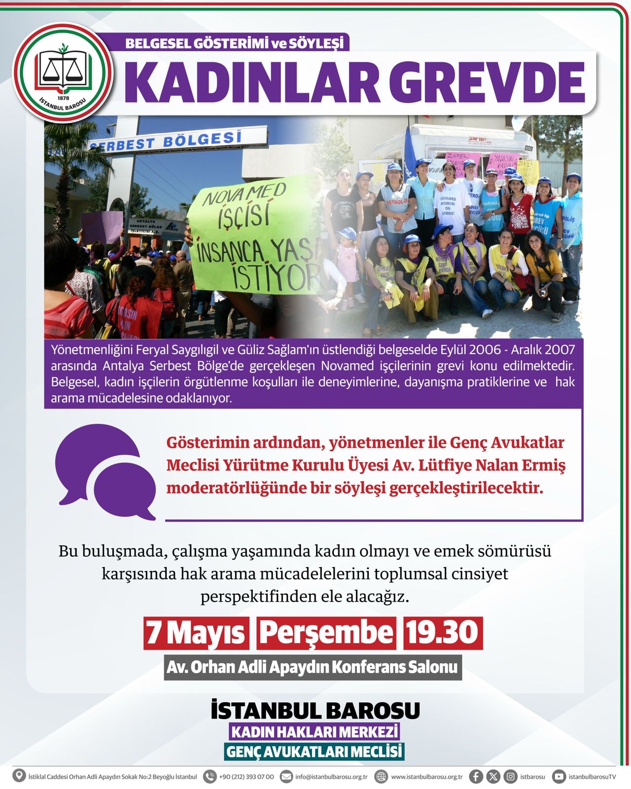 KADINLAR GREVDE