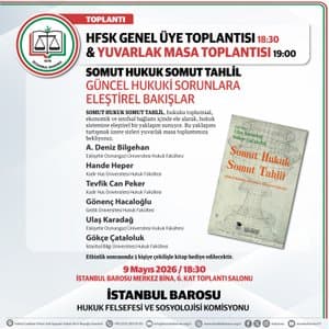 SOMUT HUKUK SOMUT TAHLİL GÜNCEL HUKUKİ SORUNLARA ELEŞTİREL BAKIŞLAR