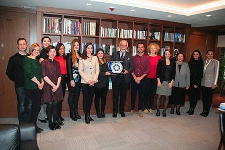 Türkiye Avrupa Forumu Üyeleri Başkan Durakoğlu’nu Ziyaret Ettiler