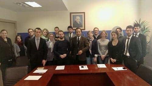 Alman Hukuk Stajyerleri İstanbul Barosu’Nu Ziyaret Etti