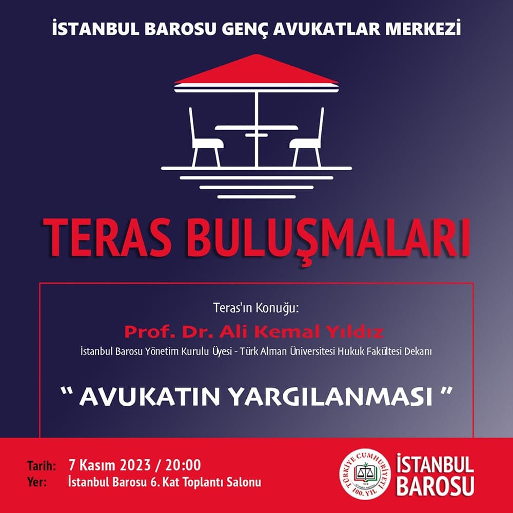 Teras Buluşmaları: Avukatın Yargılanması