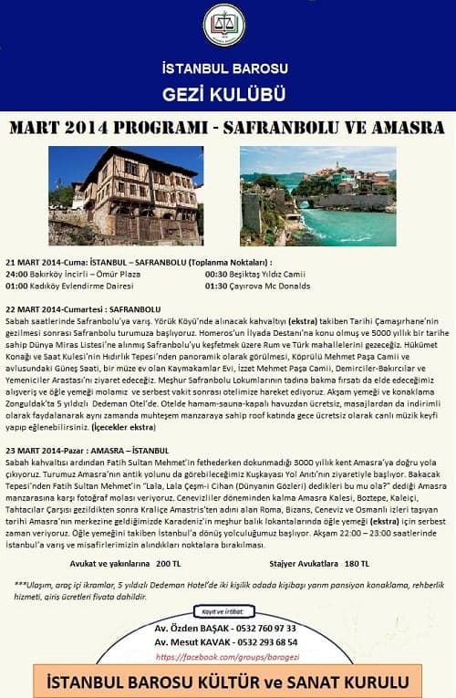 Safranbolu Ve Amasra Gezisi