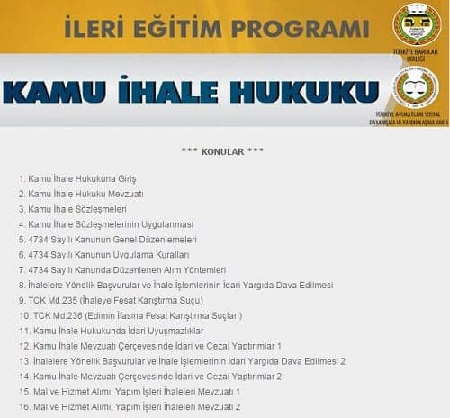 Kamu İhale Hukuku