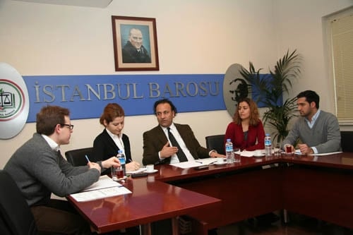Alman Stajyer Avukatlar İstanbul Barosu’Nu Ziyaret Etti
 - 18