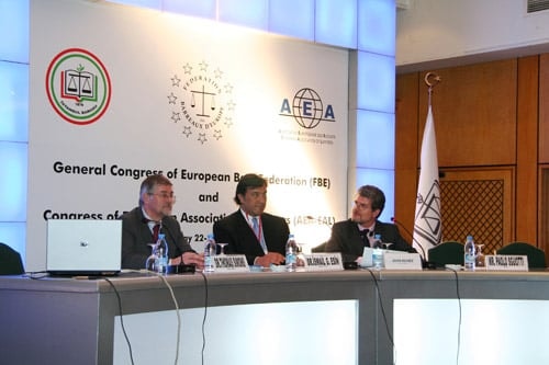 Avrupa Barolar Federasyonu Ve Avrupa Avukatlar Birliği 

Toplantılarına Ev Sahipliği Yaptık
 - 8