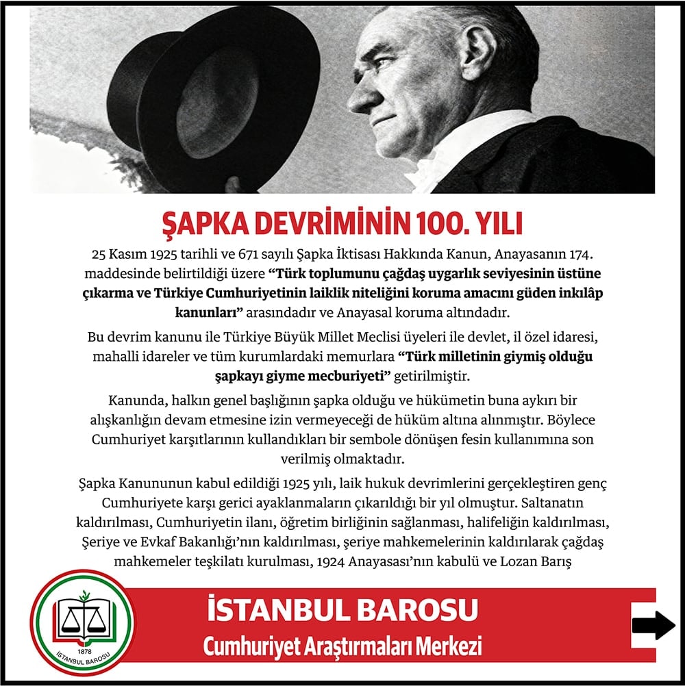 Şapka Devriminin 100. Yılı - 1