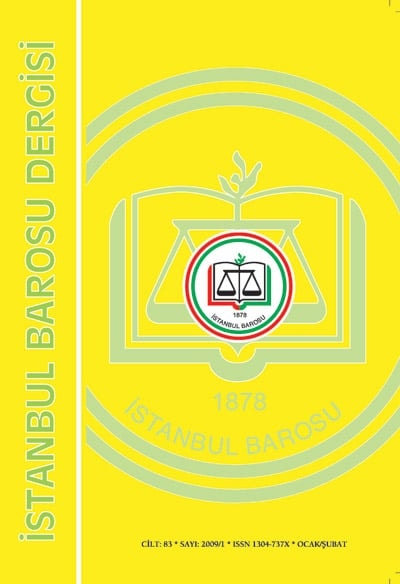 İstanbul Barosu Dergisinin Ocak – Şubat Sayısı Çıktı - 1