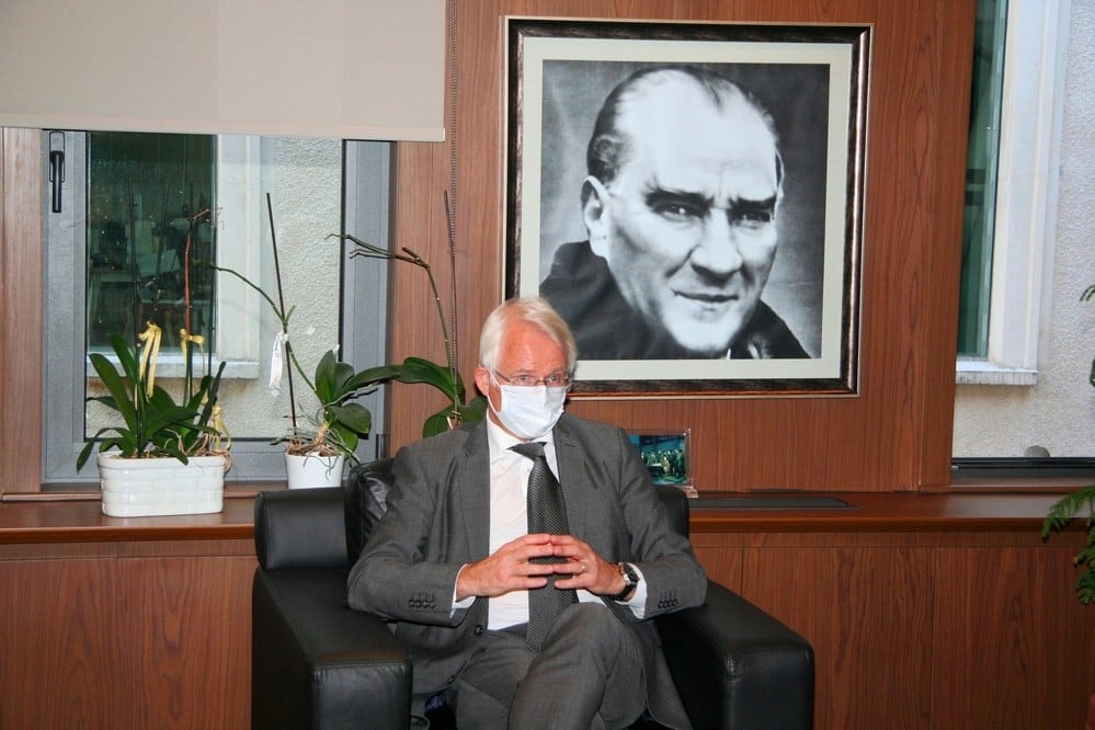 Almanya İstanbul Başkonsolosu Regenbrecht Başkan Durakoğlu’nu Ziyaret Etti - 1