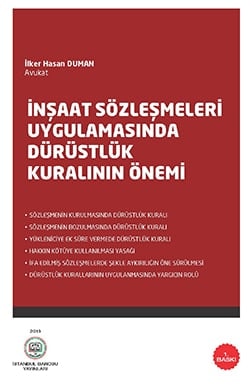 İnşaat Sözleşmeleri Uygulamasında Dürüstlük Ve Kusurun Önemi Kitapları  - 2