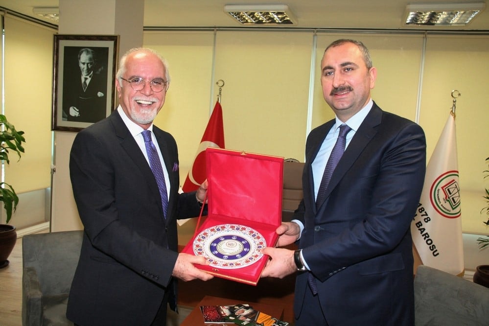 Adalet Bakanı Gül, İstanbul Barosunu Ziyaret Etti - 1