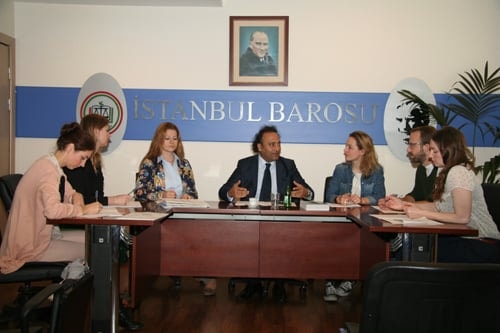 Berlinli Stajyer Avukatlar İstanbul Barosu’Nu Ziyaret Etti
 - 2