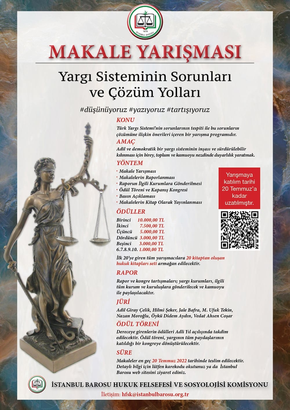 Makale Yarışması: Yargı Sisteminin Sorunları ve Çözüm Yolları - 1