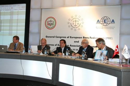 Avrupa Barolar Federasyonu Ve Avrupa Avukatlar Birliği 

Toplantılarına Ev Sahipliği Yaptık
 - 26