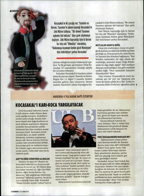 Haftalık ‘Bağımsız’ Dergisinde Başkan Kocasakal’In Röportajı

 - 6