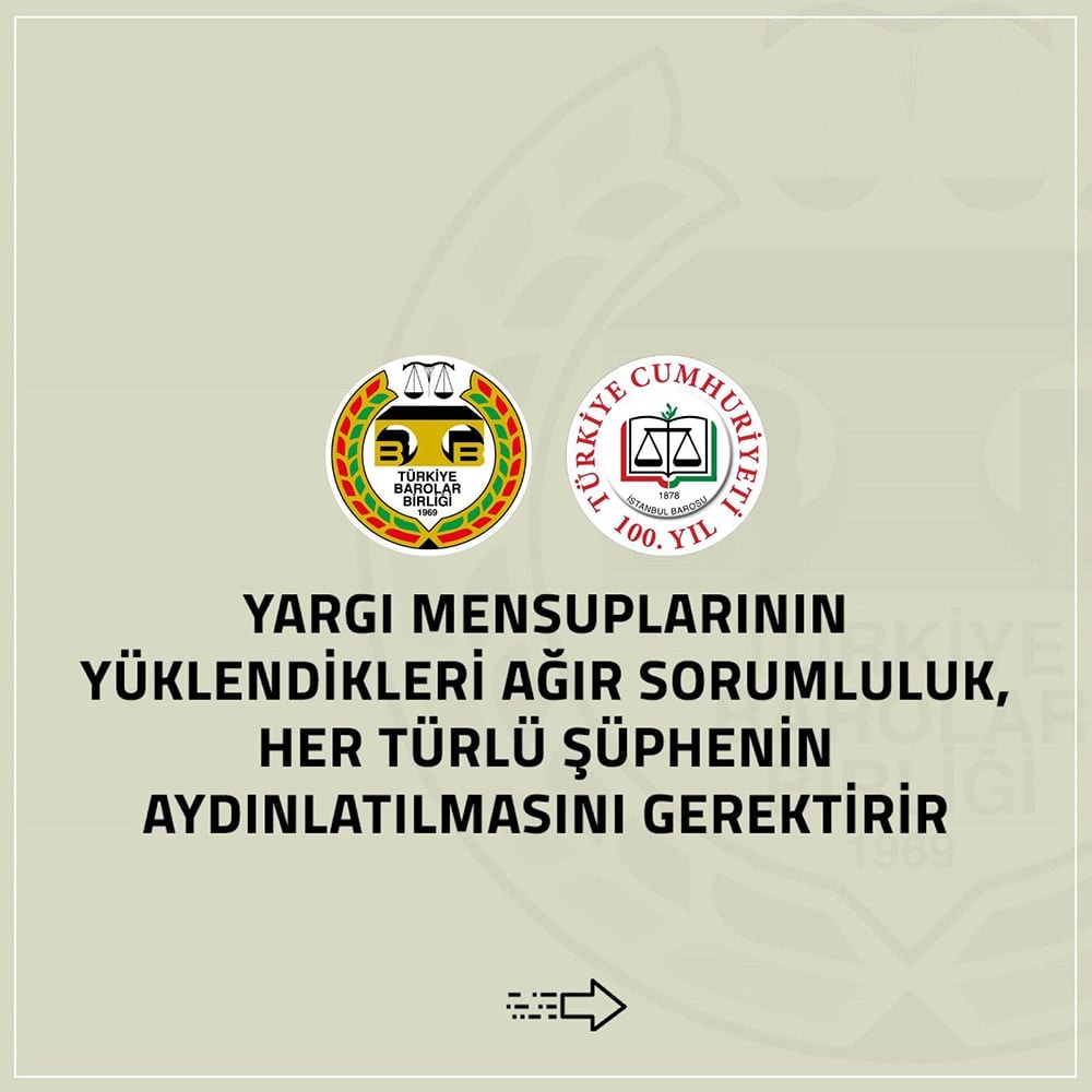 Yargı Mensuplarının Yüklendikleri Ağır Sorumluluk, Her Türlü Şüphenin Aydınlatılmasını Gerektirir - 1