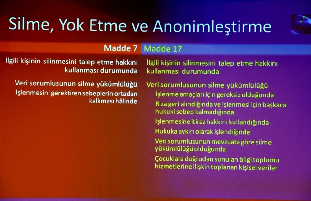 Avrupa Genel Veri Koruma Tüzüğü ve KVKK - 53