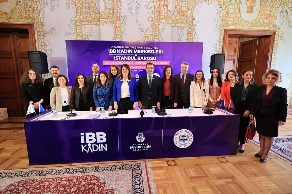İstanbul Barosu ve İBB Kadınlara Hukuki Destek İçin Mutabakat İmzaladı - 7