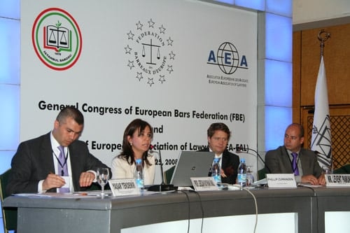 Avrupa Barolar Federasyonu Ve Avrupa Avukatlar Birliği 

Toplantılarına Ev Sahipliği Yaptık
 - 6