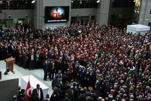 Şehit Cumhuriyet Savcısı Kiraz Son Yolculuğuna Uğurlandı
 - 1