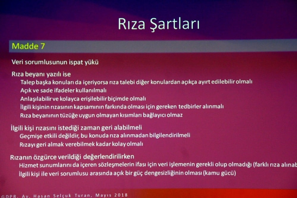 Avrupa Genel Veri Koruma Tüzüğü ve KVKK - 48