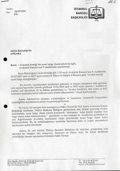 Avukat Kimlikleri Resmi Belgedir. - 3