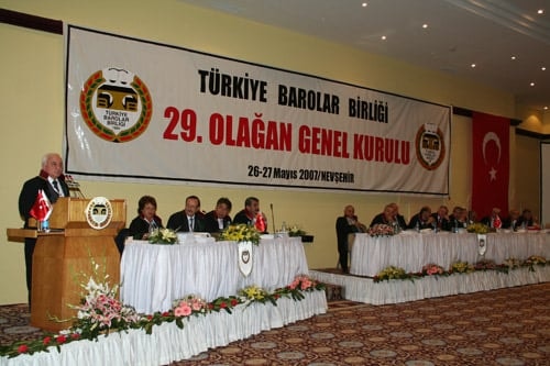 Türkiye Barolar Birliği 29. Olağan Genel Kurulu Nevşehirde Toplandı - 1