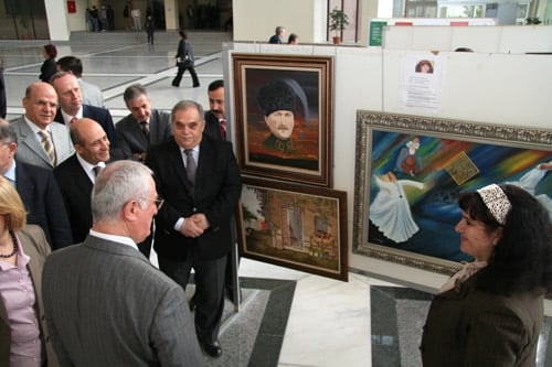 131. Yıl Etkinlikleri: Resim, Fotoğraf Ve Şiir Sergisi Açıldı - 10