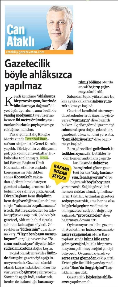 Gazetecilik Böyle Ahlaksızca Yapılmaz - 2
