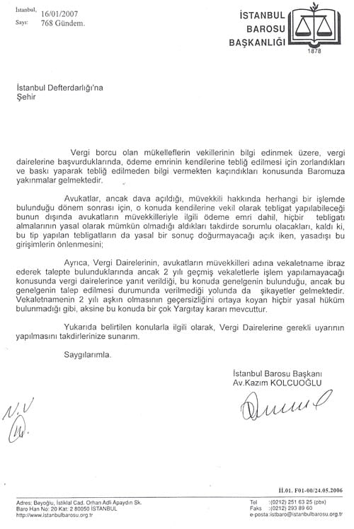 Avukatlara Görevlerinde Zorluk Çıkaran Vergi Dairelerine, Gelir İdaresi Başkanlığından Önemli Uyarılar - 2