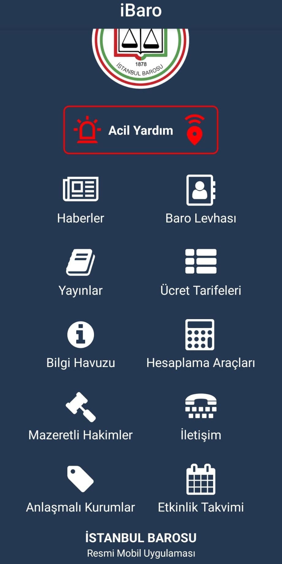iBaro Mobil Uygulamamız Yenilendi, Avukat Acil Yardım Uygulaması Hayata Geçti! - 2