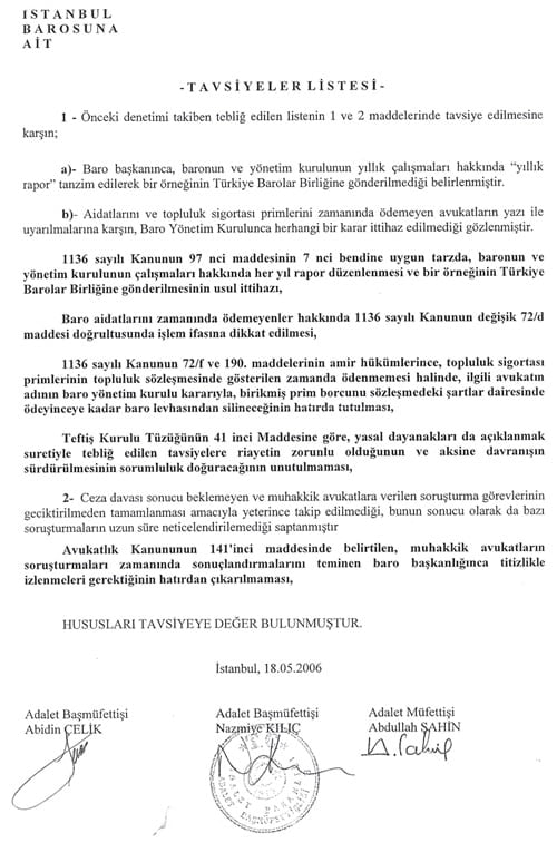 Baro Aidatlarını Ve Sigorta Primlerini Zamanında Ödemeyen Üyelerin Adları Baro Levhasından Silinecek  - 1