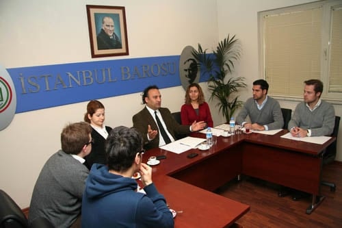Alman Stajyer Avukatlar İstanbul Barosu’Nu Ziyaret Etti
 - 26