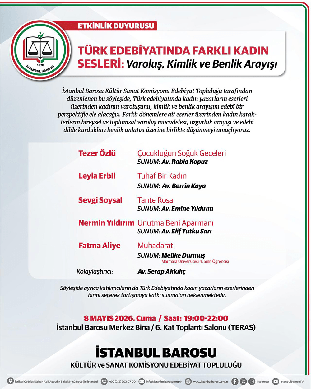 Türk Edebiyatında Farklı Kadın Sesleri: Varoluş, Kimlik, ve Benlik Arayışı