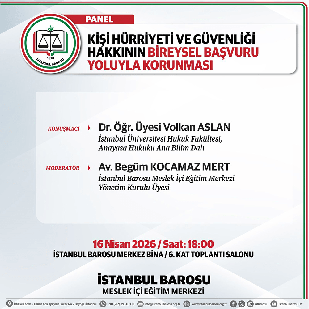 Kişi Hürriyeti ve Güvenliği Hakkının Bireysel Başvuru Yoluyla Korunması