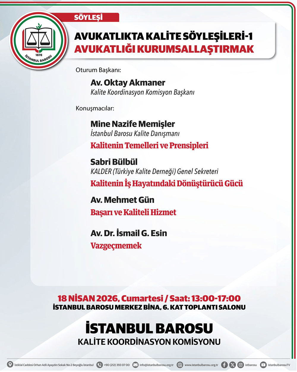 Avukatlığı Kurumsallaştırmak