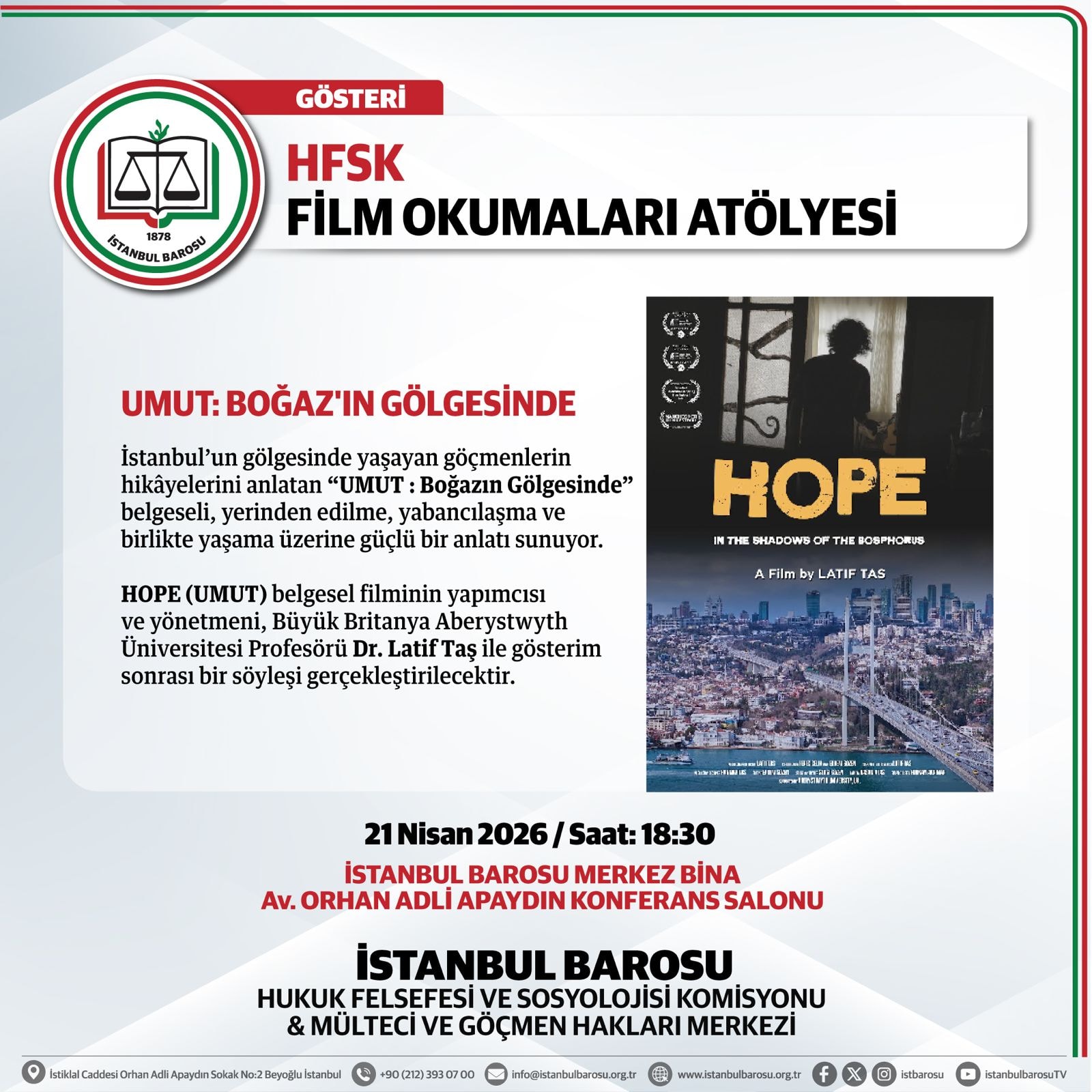 Film Okumaları Atölyesi