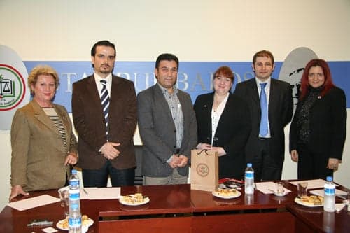 İngiltere Ve Galler Barosu Üst Yönetimi
Baromuzu Ziyaret Etti