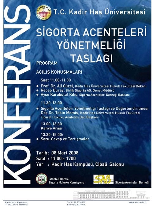 Sigorta Acenteleri
Yöneetmelik Taslağı
