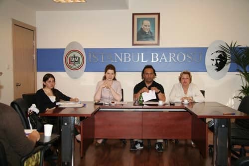 Amerikalı Hukuk Fakültesi Öğrencileri Baromuzu Ziyaret Etti
