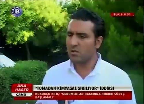 Su Değil Kimyasal Sıkılması Suç Oluşturur