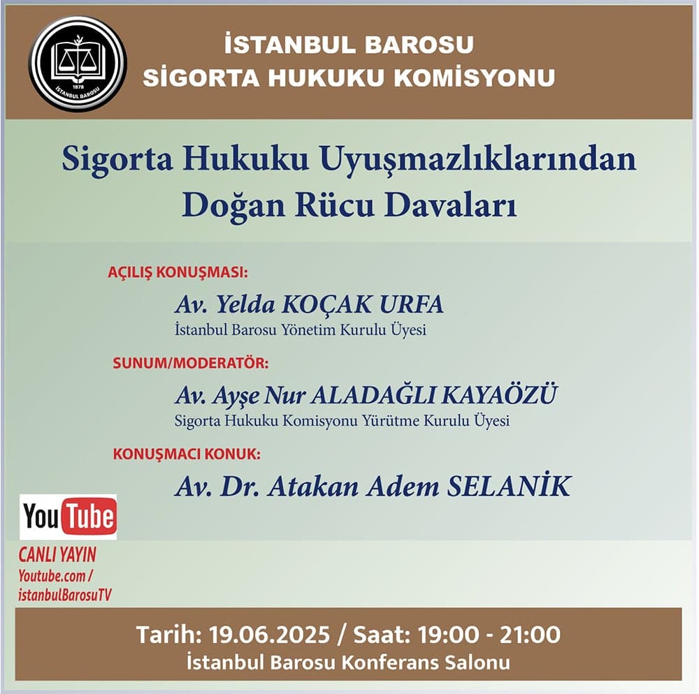 Sigorta Hukuku Uyuşmazlıklarından Doğan Rücu Davaları