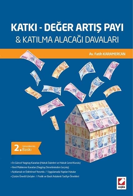 Katkı Değer Artış Payı Katılma Alacağı Kitabının İkinci Baskısı Yapıldı