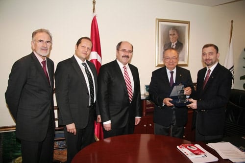 Prof. Dr. Bülent Berkarda’Dan Baro Başkanımıza Ziyaret
