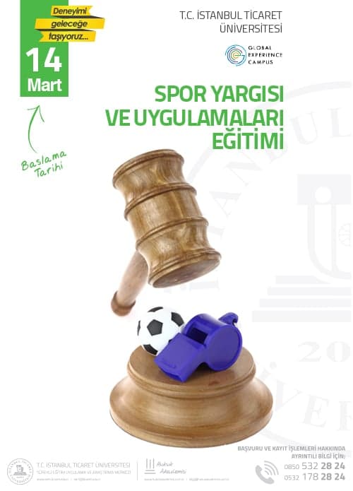 Spor Yargısı Ve Uygulamaları Eğitimi