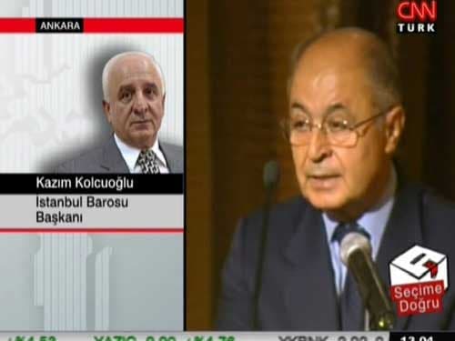 Kolcuoğlu: “Cumhurbaşkanı Sezer
Görevine Devam Edeceğini Bildirdi”
