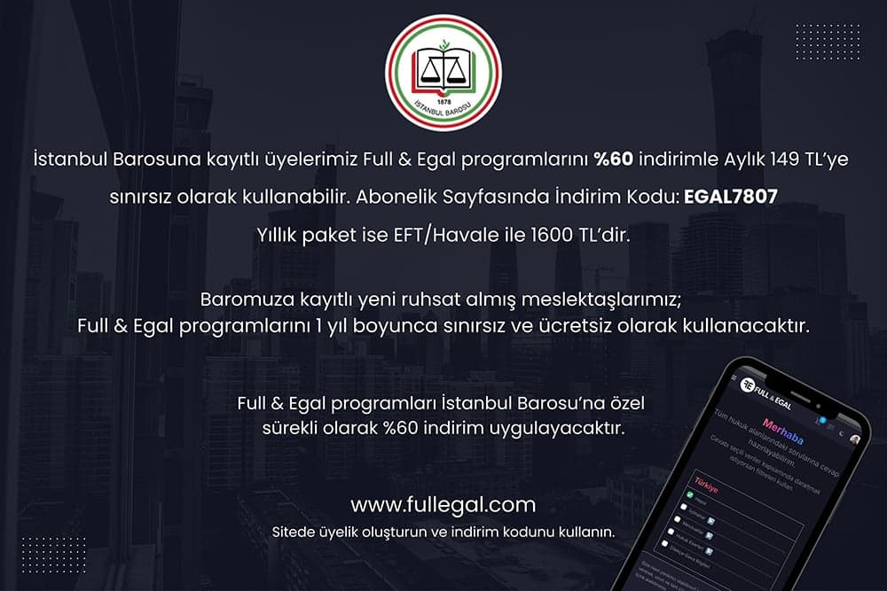 İstanbul Barosu ile Full & Egal Hukuk Programları Arasında İndirim Anlaşması Yapıldı