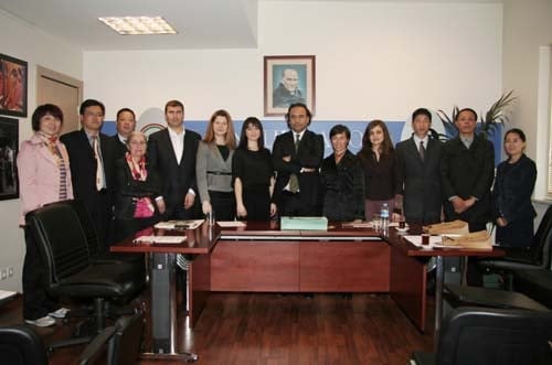 Çin Halk Cumhuriyeti Hangzhou Kentinden Hukukçular Baromuzu Ziyaret Ettiler