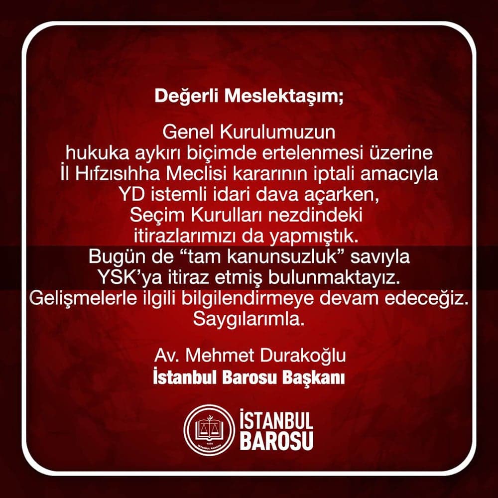 YSK'ya İtiraz