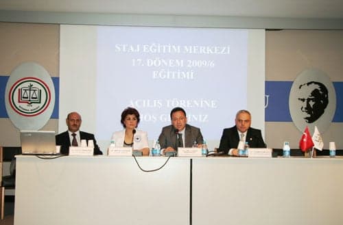 Staj Eğitim Merkezi
17. Dönem 2009/6
Eğitim Dönemi Başladı