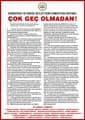 Basın Açıklaması : Demokrasi Ve Hukuk Devleti İçin Kamuoyuna Duyuru: Çok Geç Olmadan!